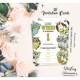 thumbnail image 5 of Darling Souvenir Multicolor Birthday Invitation Card Printable Fill or Write In Blank Invites Party Supplies Pack Of 28 5 x 7 Inches, 5 of 5