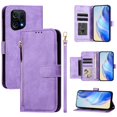 thumbnail image 3 of Funda para OPPO Find X5 5G Cartera de Mano con Cremallera y Correa Cruzada Desmontable, 3 of 5