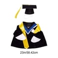 thumbnail image 4 of Lzobxe Graduation Porch Goose Clothes for 17"- 23" Geese, Yard Silly Duck Sculpture Clothes Set, Lawn Cement Goose Costume for Party Outdoor Decor, 4 of 8