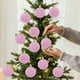 thumbnail image 5 of Bola de Navidad Flocking 6cm,12pcs,Adornos de Árbol de Navidad de terciopelo pintado,Bolas de Navidad para decoración de vacaciones,Bola de fieltro para árbol de Navidad,Bola de fieltro para, 5 of 8