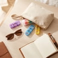 thumbnail image 4 of Pill Organizer 7 Day 2 Times A Day German Labeled Stackable Portable for Travel, 4 of 9
