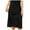 Black_002, variant on Fgnfyis Womens Skirts Summer Thin Breathable Inner Mid Length Ice Silk Thin Traceless Skirt for Knee Length Skirts for Women Yellow_001 M