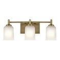 thumbnail image 6 of 45574NBR Kichler Lighting Shailene - 3 Light Bath Vanity Approved for Damp Locations - with Transitional inspirations - 8.25 inches tall by 21 inches, 6 of 6