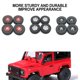 thumbnail image 4 of Ounissouiy RCGOFOLLOW Llantas Neumáticos RC Pieza de coche Durable Rc Llantas Neumáticos para 1/12 MN MN82 LC79 MN78 D90 D91 D96 99S Crawler Kits de construcción modelo Plata, 4 of 6