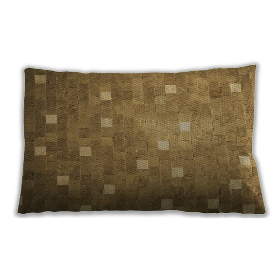 Ahgly Company Indoor Rectangular Contemporary Lumbar Throw Pillow, 13 inch by 19 inch