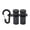Black, variant on Stair Gauges Set for Framing Square, Hexagonal Anti-Wobble Stops with Holder & Hook, Tall Profile Framing Jig for Carpentry, Circular Saw Guide, Rafter Layout(Blue)