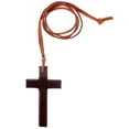 thumbnail image 1 of Cross Pendant Car Mirror Hanging Decor Wooden Cross Ornament Hanging Pendant, 1 of 4