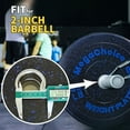 thumbnail image 4 of 1 Pcs 45LB Bumper Plates 2 inch Rubber Weight PlatesStrength Training Bench Press Squats Powerlifting Weight Training Home Gym, 4 of 7