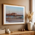 thumbnail image 5 of A Cold and Snowy Day in Ocean City Maryland - Ocean City Maryland Photography Boardwalk Seaside Ocean Beach Coastal Sunset Unframed Wall Art Print 24 x 36 inches, 5 of 7