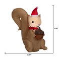 thumbnail image 3 of Christmas Airblown Squirrel, 3 of 6