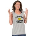 thumbnail image 4 of Im into Fitness Taco In My Mouth Gym Tank Top T Shirts Men Women Brisco Brands L, 4 of 6