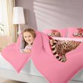 thumbnail image 5 of Erosebridal 8 Ball Twin Bedding Crimson Cheetah Bedding Comforter Set, Crimson Cheetah 7-Piece, 5 of 6