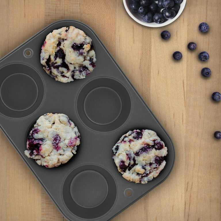 6 Pack: Non-Stick Jumbo Muffin Pan by Celebrate It®