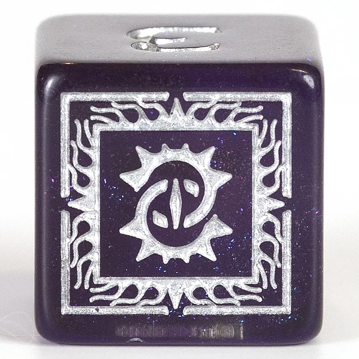 Dungeons & Dragons: D&D Adventure Dice: Warlock - Purple - 16pc RPG Set, Class Symbols, Roleplaying Game Accessory, Sirius Dice, Officially Licensed