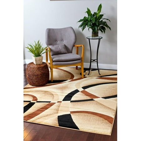 area 2305 persian rugs beige rug abstract modern 5x7 walmart