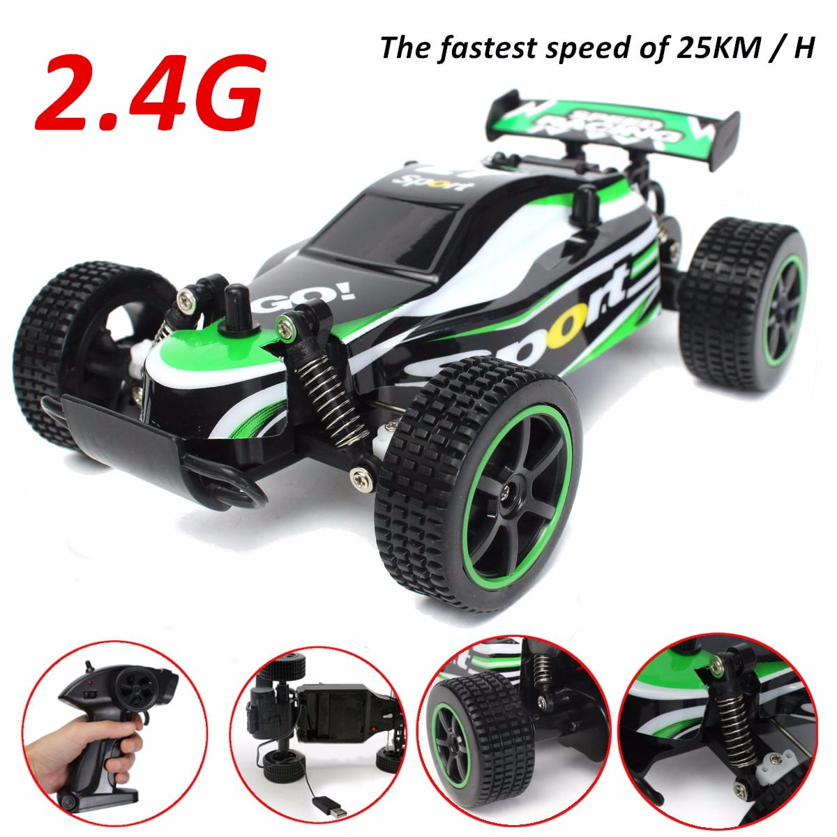 how to make a walmart rc car go faster