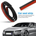 thumbnail image 4 of BRIGHTFUFU 2 rollos de tira de sellado automotriz burlete de coche tira de sellado para puerta de coche tira de sellado de huecos de ventana de goma para camiones coches SUV, 4 of 7