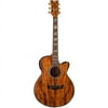 Dean PE KOA Wood Top/Body Acoustic Guitar Performer W/ Aphex Gloss Nat Pekoa New
