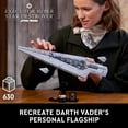 thumbnail image 4 of LEGO Star Wars Executor Super Star Destroyer Building Set for Adults - Darth Vader Collectible Model Kit, Ages 18+ - Gift for Birthdays - 75356, 4 of 8