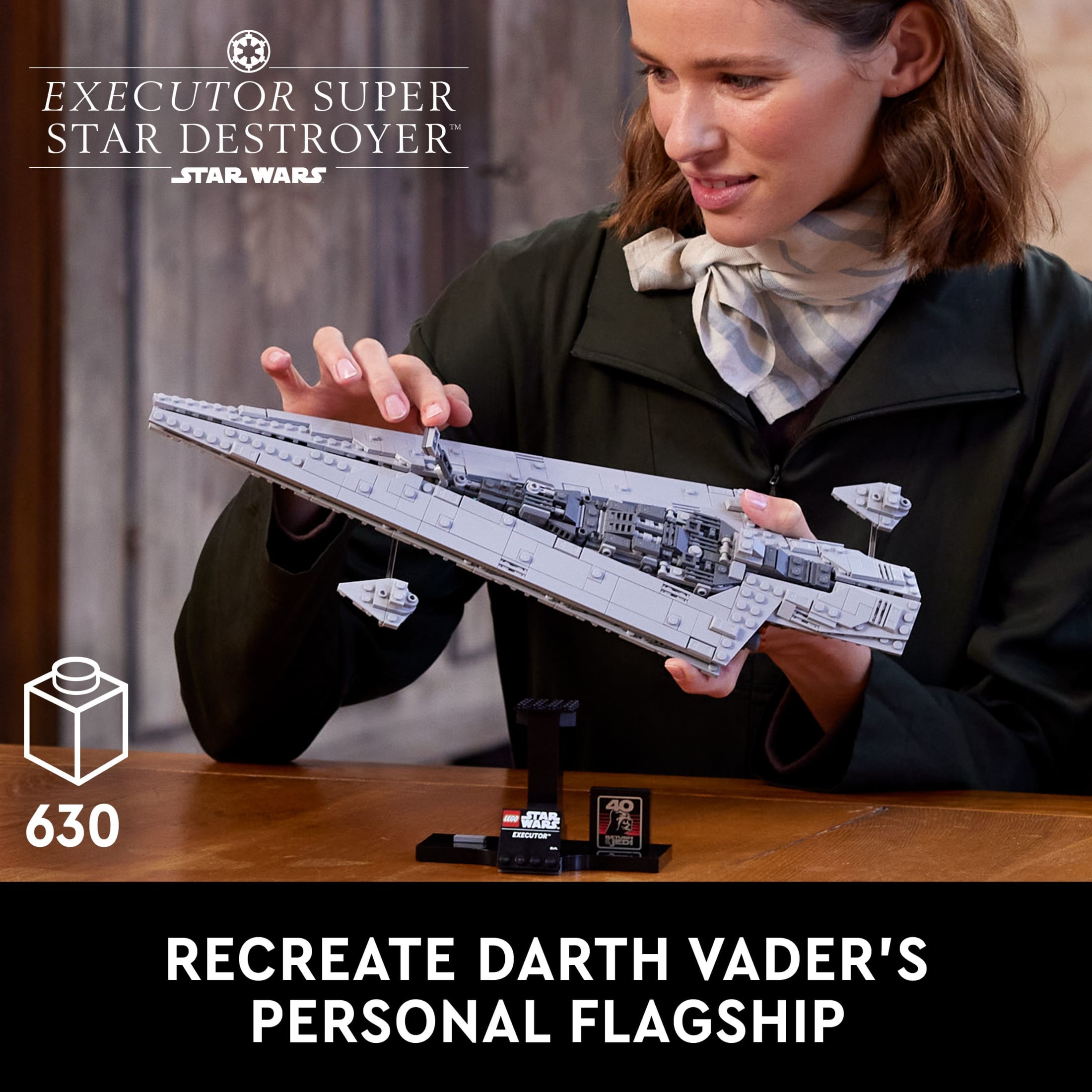 LEGO Star Wars Executor Super Star Destroyer Display Set, 630 Pieces photo 3