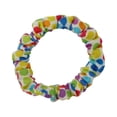 thumbnail image 2 of Amelia Beauty, Rainbow Dots Jersey Scrunchies, 2.25in Diameter, Gentle on Hair, Strong Hold, No Snag, No Dents or Creases. 12 Pack, 2 of 10