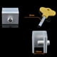 thumbnail image 3 of 8 juegos de pestillos de seguridad para ventana corredera, tope de bloqueo de ventana con llaves, marco de puerta de aleación de aluminio para ventana del hogar, cerradura de seguridad, 3 of 8