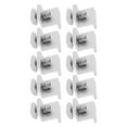thumbnail image 4 of 10PCS Solar Mount Z Bracket Aluminum Alloy Pressing Block PV Panel Rail End Grounding Clamps 35mm / 1.4in, 4 of 8