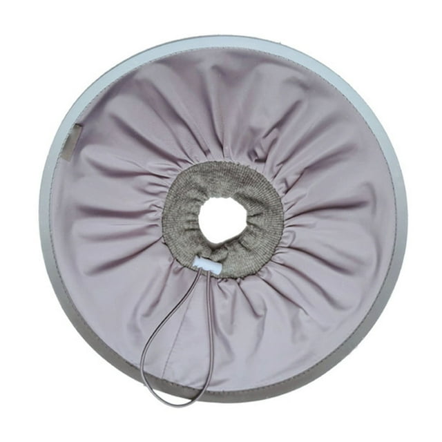 Collier de Soins pour Animaux de Compagnie, Collier de Toilettage pour Chien, Design Anti-Lichage pour Récupération Postopératoire, Fibre de Polyester Douce et Respirante, Lavable en Machine, Élégant, Durable et Confortable, Toutes Tailles de Races