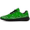 thumbnail image 5 of Uminder Womens Running Shoes Paisley Sneakers Black Shoes Size 9.5, 5 of 5