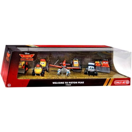 Disney Planes Fire & Rescue Welcome to Piston Peak Diecast Vehicle 7-Pack