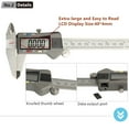 thumbnail image 3 of SHAN Digital Calipers 0-150/200/300/500mm Gauge Stainless Steel Ruler Inch/MM Electronic Micrometer Measuring Tools ,Easy to Operate, 3 of 6