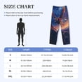 thumbnail image 5 of Daiia Starry Sky Flying Tiger Men's Sleep Pant with Pockets and Drawstring,Pajama Pants-Medium, 5 of 9