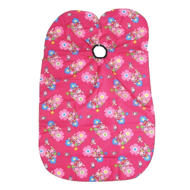 Children's Hairdressing Cape Cute Cartoon Pattern Hair Cutting Gown for Hairdresser Salon Cape