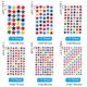 thumbnail image 2 of Uxcell 4360 Pcs Star Reward Stickers, 6 Sizes 60 Sheet Sparkling Self Adhesive Colorful Sticker, Multicolored, 2 of 7