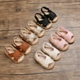 thumbnail image 5 of PEACNNG Prewalker 2022 New Summer Baby Cross Hollow Soft Soled Sandal 0-18 Month Toddler Flat Booker, 5 of 5