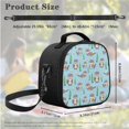thumbnail image 5 of Jeiento Otter School Backpack for Girls 17 Inch Kids Schoolbags Set with Insulated Lunchbox Pencil Case Boys 3 Pack Blue Bookbag Children Large Capacity Book Bag with Side Pocket, 5 of 7