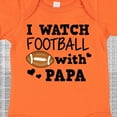 thumbnail image 4 of Inktastic I Watch Football with My Papa Boys Baby Bodysuit, 4 of 5
