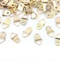 thumbnail image 4 of 10/100PCS Golden Triangle D-Ring Hanging Picture Oil Painting Mirror Frame Hooks Hangers Home Accessories, 4 of 4