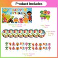 thumbnail image 4 of Super Simple Song Party Supplies Birthday Decorations Plates Banner Kids Cake Toppers Set Decor, 4 of 7