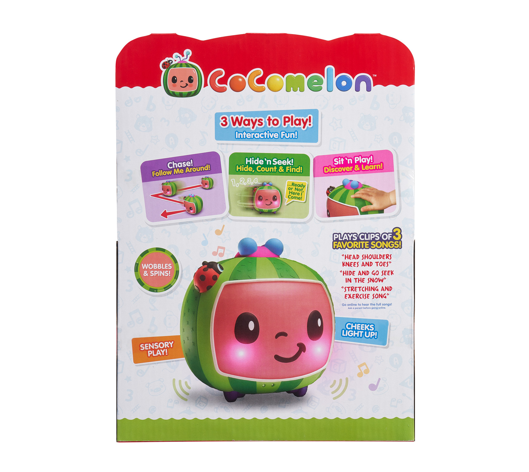 Cocomelon, Interactive Chase Toy, Electronic Toddler Toy - image 2 of 8