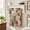 White, variant on White Solid Pine Wood Wall Mounted Quilt Rack Blanket Holder