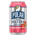 Polar Seltzer Water Strawberry Watermelon, 12 fl oz cans, 8 pack