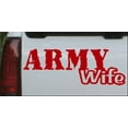thumbnail image 1 of Army Wife Car or Truck Window Decal Sticker, 1 of 1
