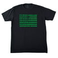 thumbnail image 2 of Clover Flag St Patty's Day Shirts, Black St Patrick's Day Clover Shirts for Men, 2 of 3