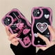 thumbnail image 2 of Carcasa Compatible Para iPhone XR 14 13 11 12 Pro Max 8 7 6 6s Plus SE 2020 XS Ins Fashion Heart Little Demon Illustration Funda Creativa De Protección Suave Cubierta Trasera, 2 of 4