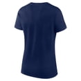 thumbnail image 3 of Women's Fanatics Navy Chicago Bears Start to Finish T-Shirt & Shorts Combo Pack, 3 of 5