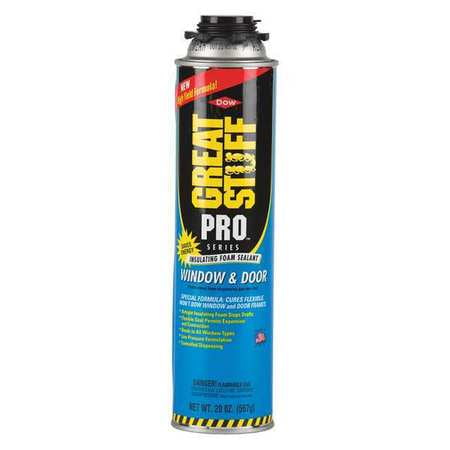 GREAT STUFF PRO Window & Door 20 oz Insulating Foam Sealant , Orange - 187273