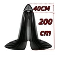 thumbnail image 3 of FASHOFT Women's Bridal Halloween Long Hooded Cape Cloak Cosplay Shawl Wedding Party Stage Performance Elegant Dress Up Halloween One Size, 3 of 6
