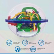 Playkidz Brainymaze Challanger, 3D Maze Game with Over 200 Obstacles, Great Puzzle to Test Stabilizing Skills.