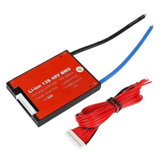 linyes 13S 48V 30A Li-ion Cell Battery Protection Board for Balanced bike E-bike